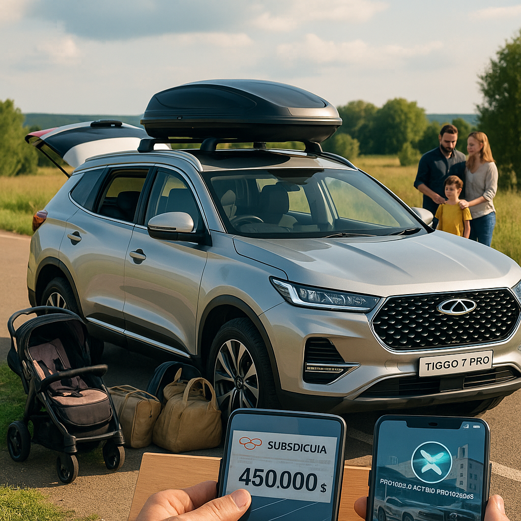 Chery Tiggo 7 Pro семейный автомобиль