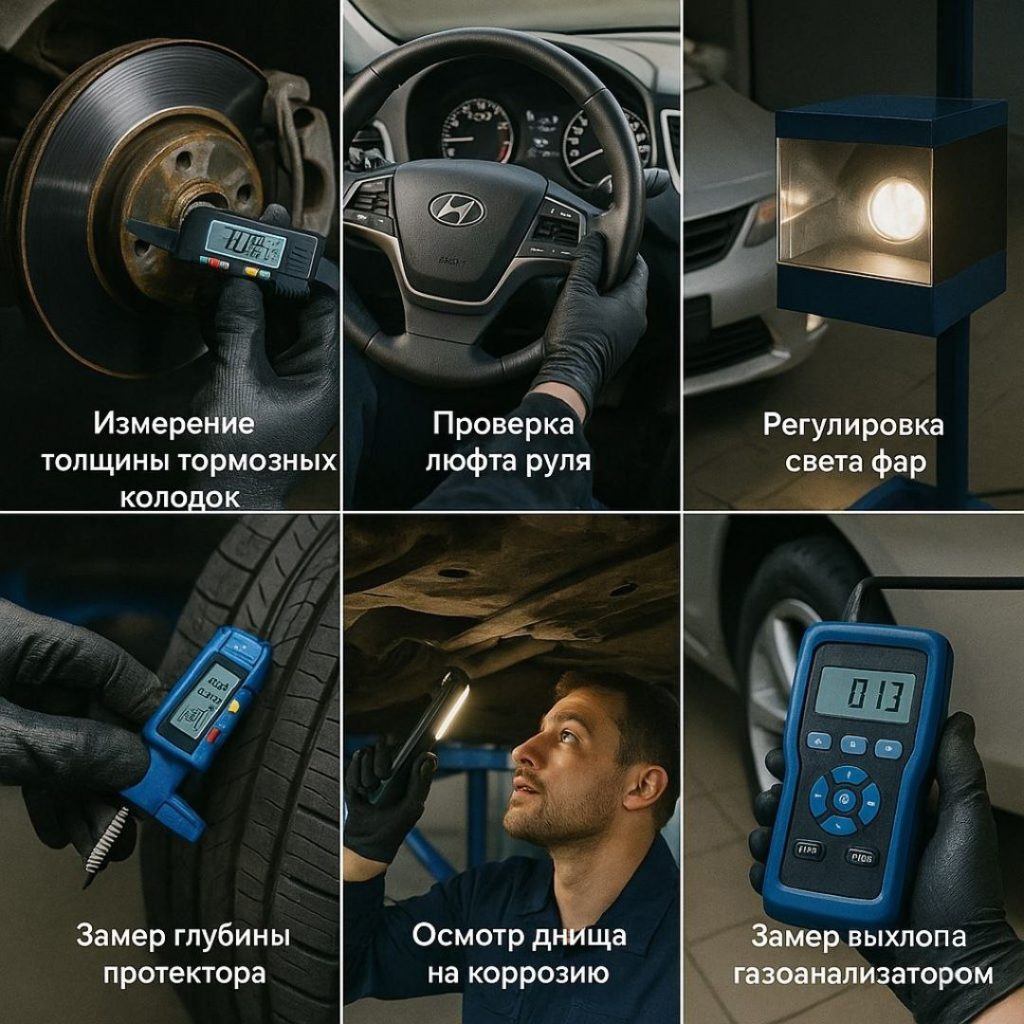 что смотрят на техосмотре автомобиля