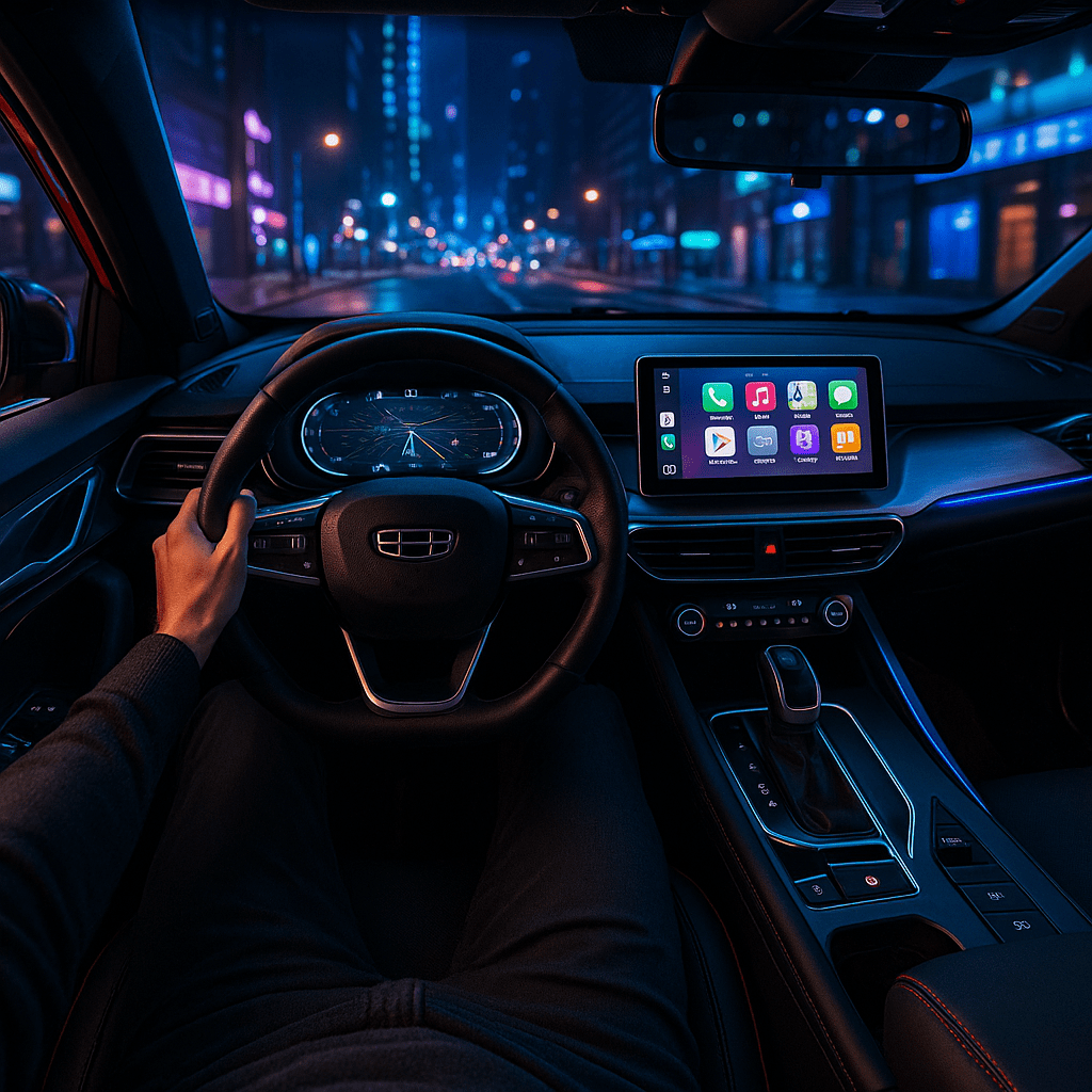 Geely Coolray салон