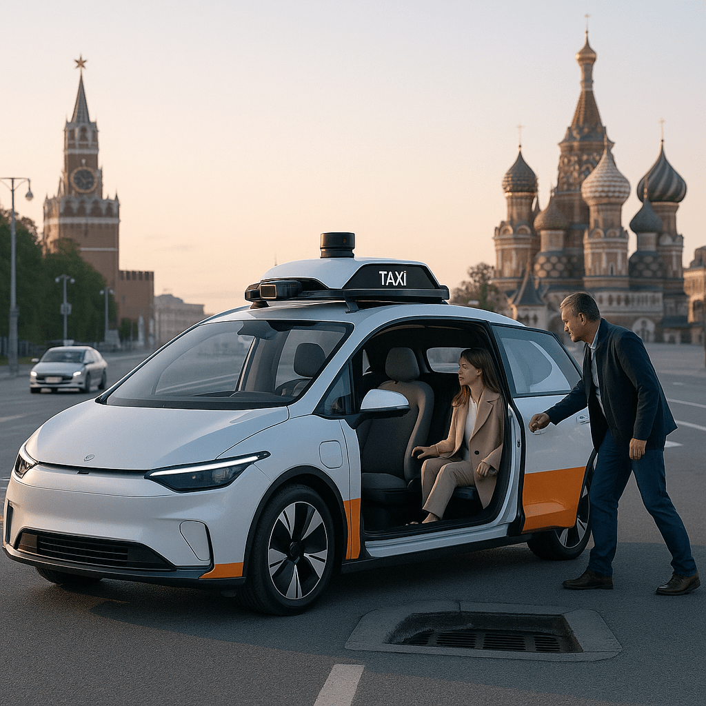 беспилотный автомобиль в такси