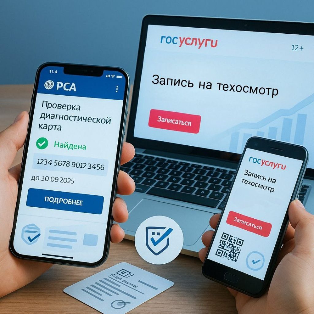 запись на техосмотр госуслуги