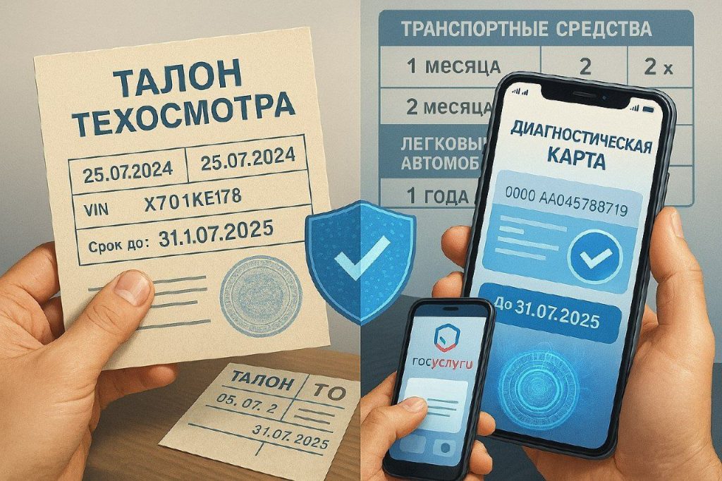 талон техосмотра